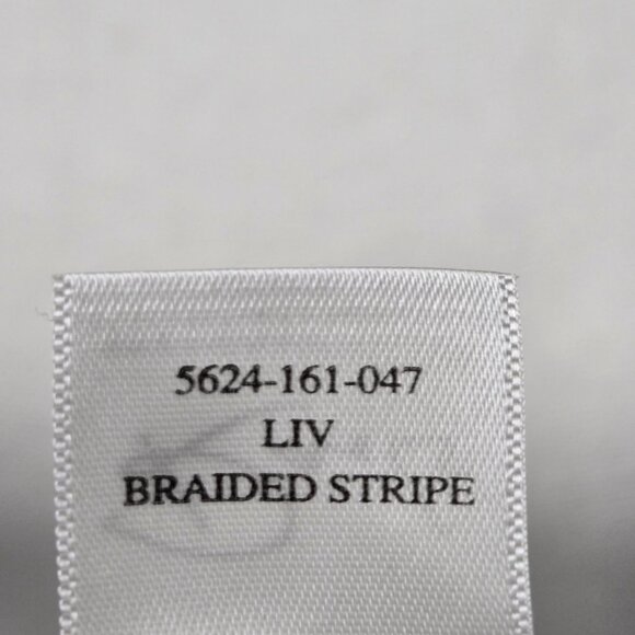 Rails Liv Braided Stripe Cami Tank Top Small White Stripe Keyhole Racerback Boho - Picture 12 of 13